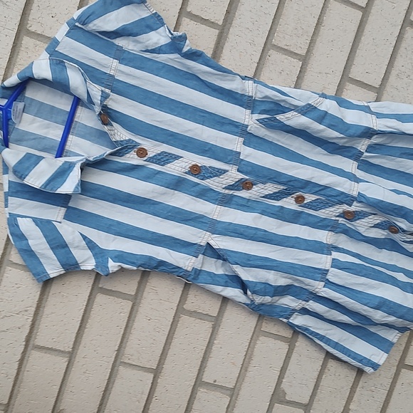 Blue/White Stripe dress - Picture 7 of 11